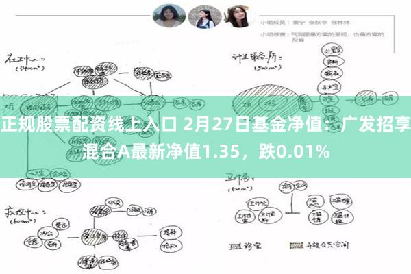 正规股票配资线上入口 2月27日基金净值：广发招享混合A最新